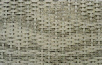 This photograph is a close up of a woven Danish cord seat.